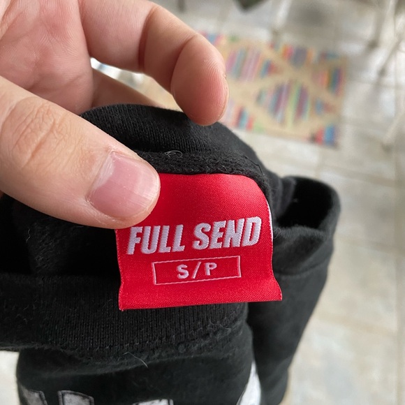 Full Send x Snoop Dogg Crewneck Sweatshirt Collab Size Small Nelk Boys - Picture 5 of 6